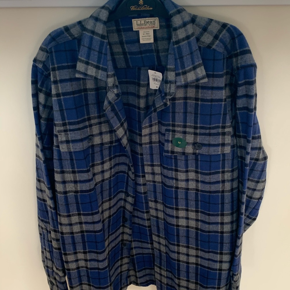 COPY - LL bean heavy flannel